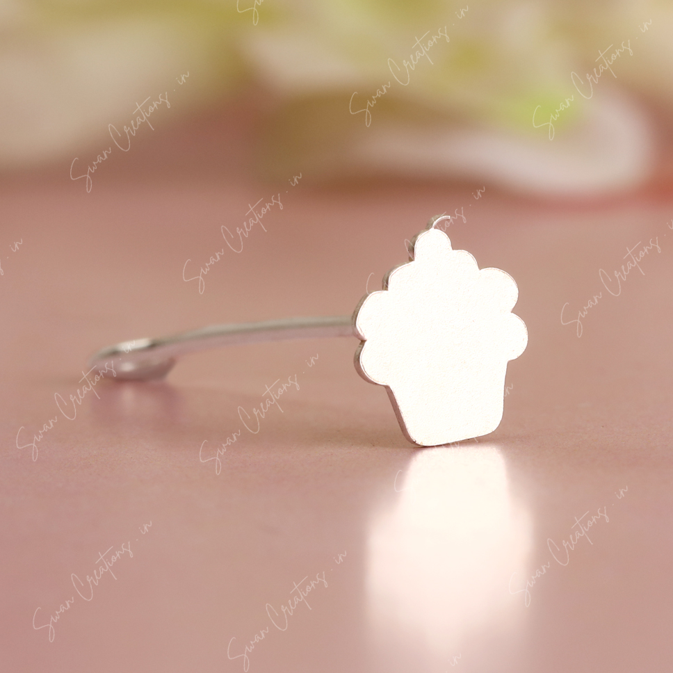 cupcake-swancreations-impressions-babyproducts-bindistamps-pottuachu-chukkapulla-925silver-SCIML09 CUPCAKE - Image 1