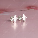 925 Silver Earring - PENGUIN