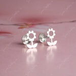 925 Silver Earring - SUN FLOWER