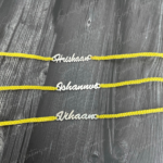 925 SILVER CURSIVE NAME RAKHI - Image 6