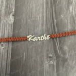 925 SILVER CURSIVE NAME RAKHI - Image 3