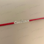 925 SILVER DISNEY FONT NAME RAKHI - Image 3