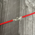 925 SILVER DESIGNER RAKHI WITH WINGS & CROWN - Image 2