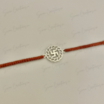 925 SILVER SWASTIK RAKHI - Image 2