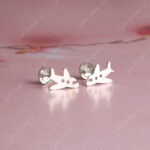 925 Silver Earring - AIRPLANE