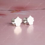 925 Silver Earring - CUP CAKE