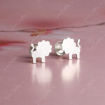 925 Silver Earring - LION