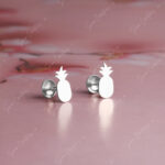 925 Silver Earring - PINEAPPLE