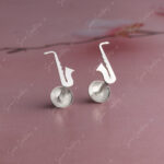 925 Silver Earring - SAXOPHONE