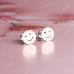 925 Silver Earring - SMILEY