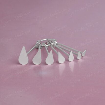 925 Silver Classic Bindu - Set of 7