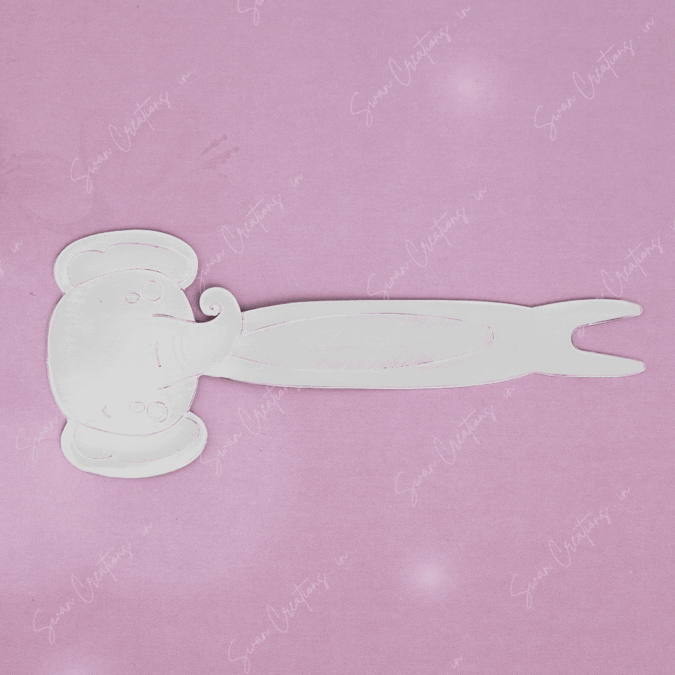 925 Silver Elephant Fork - Image 2