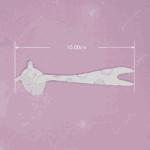 925 Silver Giraffe Fork - Image 3