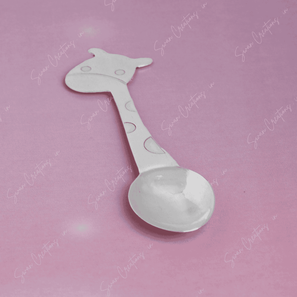 925 Silver Giraffe Spoon - Image 1