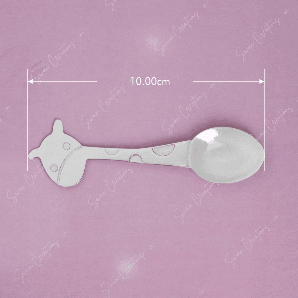 925 Silver Giraffe Spoon - Image 3