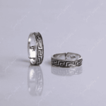 925 SILVER ADJUSTABLE TOE RINGS - LINE BAND
