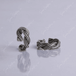 925 SILVER ADJUSTABLE TOE RINGS - TWISTED BAND