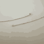 925 dual tone twisted snake box chain anklet - Image 3